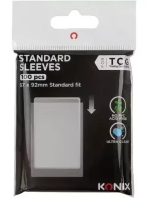 Protèges cartes - Konix - "Standard" 100 pièces