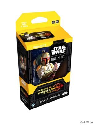 Deck de Démarrage - Star Wars Unlimited -Passage en Vitesse Lumière - Boba Fett