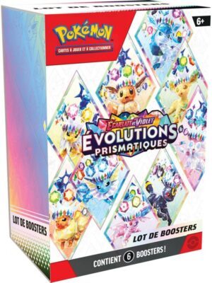 Bundle Boosters - Pokémon - EV8.5 Ecarlate et Violet - Evolutions Prismatique