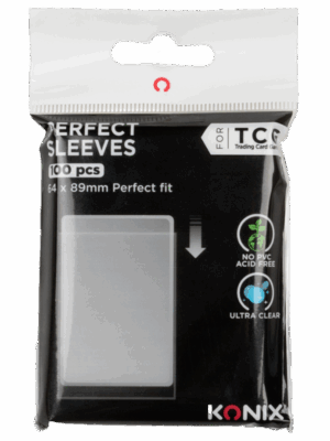 Protèges cartes - Konix - "Perfect" 100 pièces