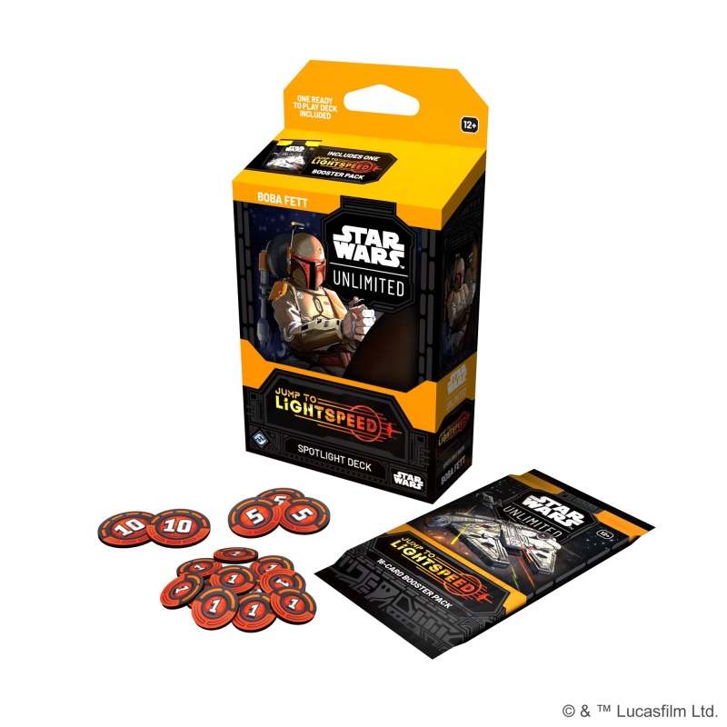 Deck de Démarrage - Star Wars Unlimited -Passage en Vitesse Lumière - Boba Fett – Image 2