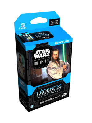 Deck de Démarrage - Star Wars Unlimited - Légendes de la Force - Qui-Gon Jin