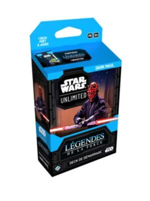 Deck de Démarrage - Star Wars Unlimited - Légendes de la Force - Dark Maul