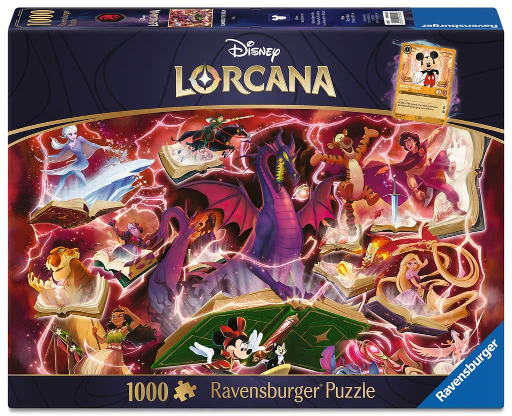 Puzzle Disney Lorcana : Rubis - 1000 pièces