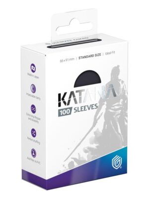 Protèges cartes - 100 sleeves Standard KATANA Obsidian Shard - Ultimate Guard