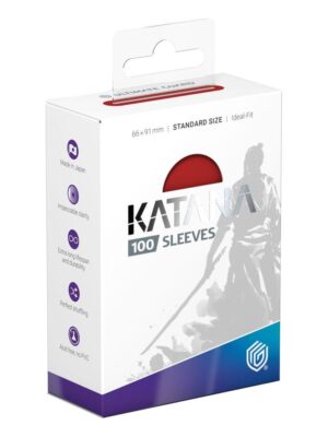 Protèges cartes - 100 sleeves Standard KATANA Rising Sun - Ultimate Guard