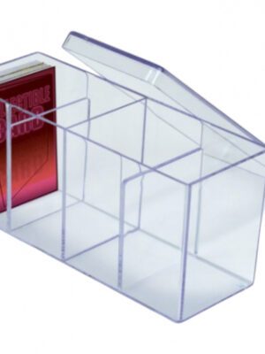 Deck Box 4 Compartiments Transparent - Ultra Pro - Bleu