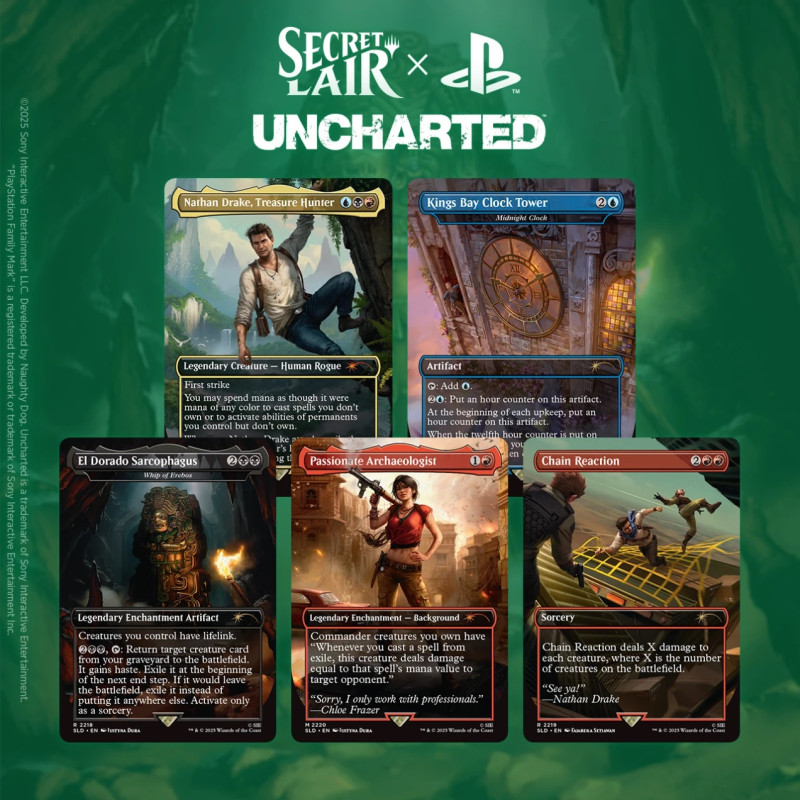 Secret Lair - MTG - Uncharted - anglais – Image 2