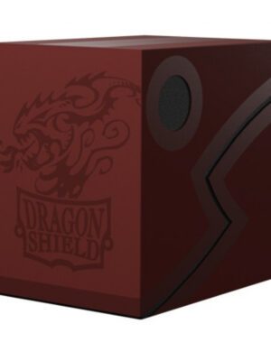 Deck Box Double Shell 100+ Blood Red/Black