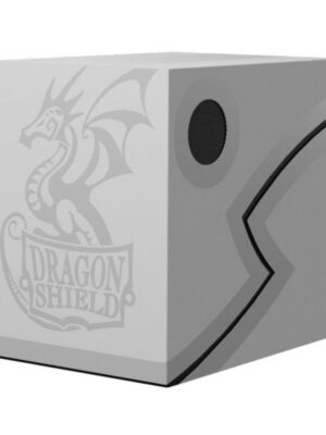 Deck Box Double Shell 100+ Ashen White/Black