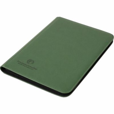 TreasureWise - WiseGuard Mini Zip Binder 4 (160 cards) - Green