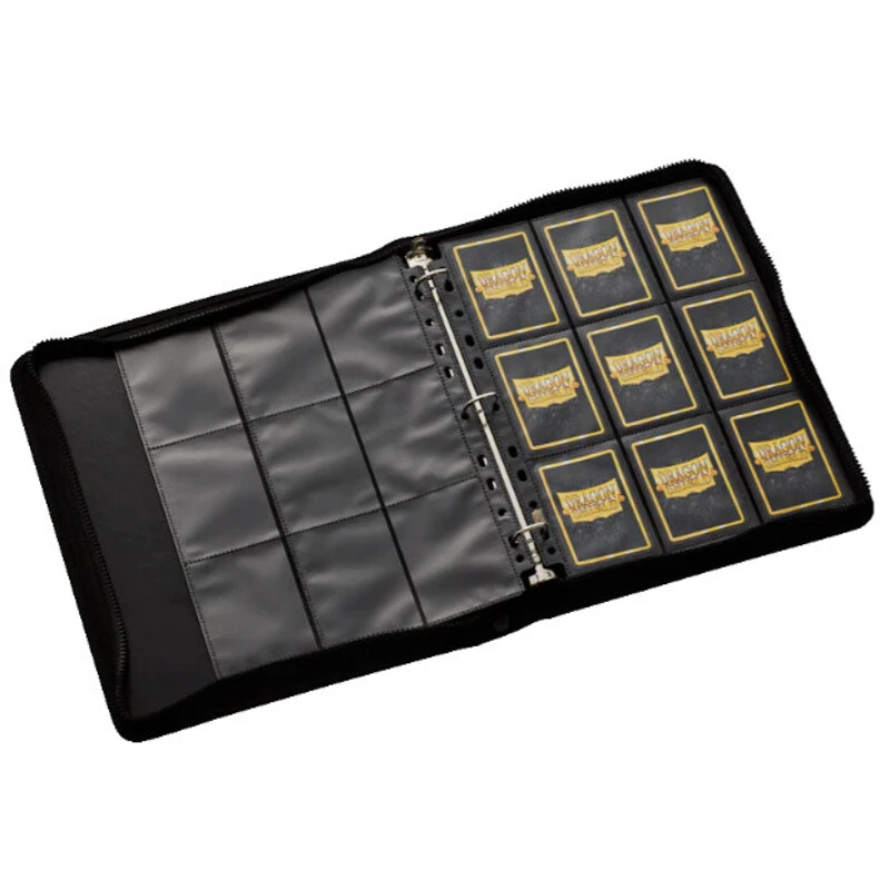 Classeur Zipster + 20 pages 9-pockets - Midnight Blue / Bleu - Dragon Shield – Image 2