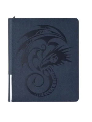 Classeur Zipster + 20 pages 9-pockets - Midnight Blue / Bleu - Dragon Shield