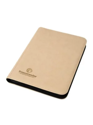 TreasureWise - WiseGuard Zip Binder 9 (360 cards) - White