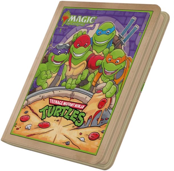 Portfolio Zipfolio 480 Xenoskin - MTG - Teenage Mutant Ninja Turtles - Pizza Box