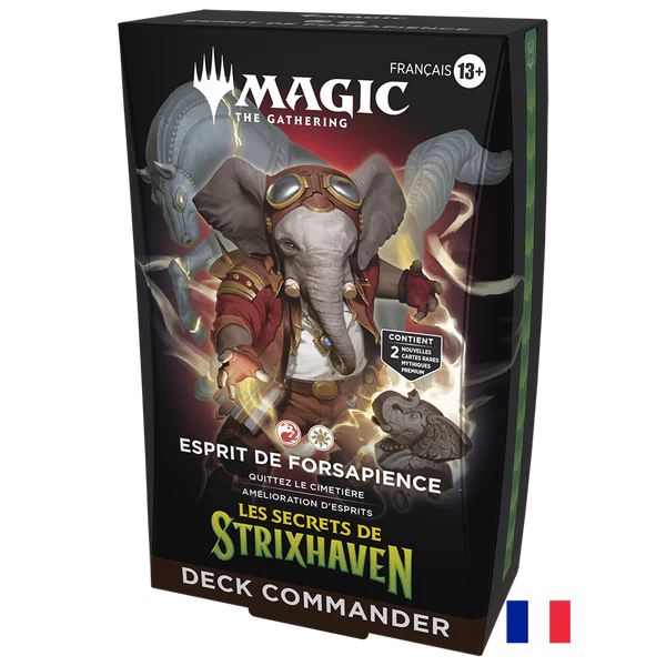 Deck Commander - MTG - Les Secrets de Strixhaven - Esprit de Forsapience "PRÉCO" Date limite 17.04.2026