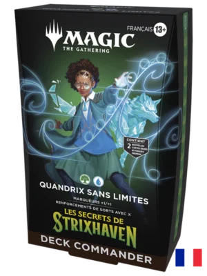 Deck Commander - MTG - Les Secrets de Strixhaven - Quandrix sans limites  "PRÉCO" Date limite 17.04.2026