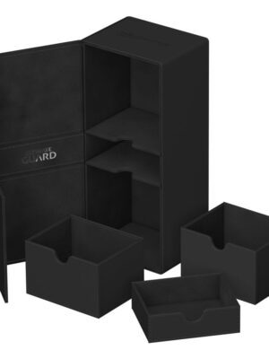 Deck Box - Twin Flip`n`Tray 266+ Xenoskin Noir  - Ultimate Guard