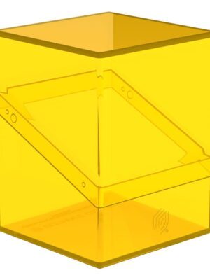 Deck Box - Boulder 100+ Clear - Amber - Ultimate Guard