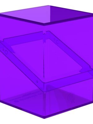 Deck Box - Boulder 100+ Clear - Amethyst - Ultimate Guard