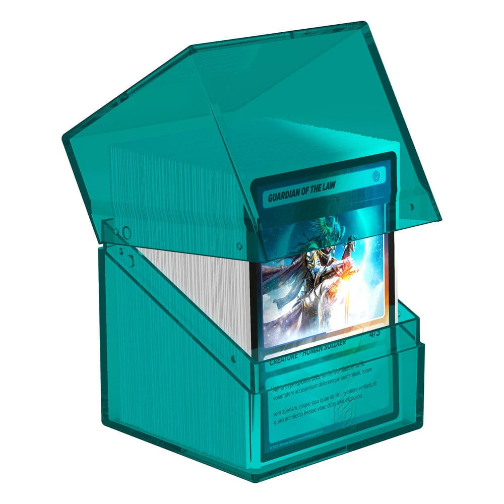 Deck Box - Boulder 100+ Clear - Malachite - Ultimate Guard – Image 4