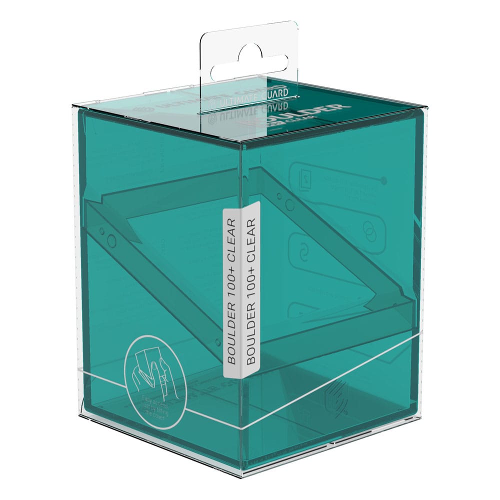 Deck Box - Boulder 100+ Clear - Malachite - Ultimate Guard – Image 2