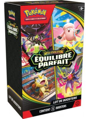 Bundle Boosters - Pokémon - ME03 Méga-Évolution - Équilibre Parfait