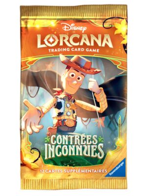 Booster - Lorcana -  Chapitre 12 - Contrées Inconnues "PRÉCO" Date limite 15.05.2026