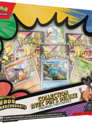 Coffret - Pokemon - Collection avec Pin's Deluxe - Héros Transcendants - ME02.5 - Scellé - Français