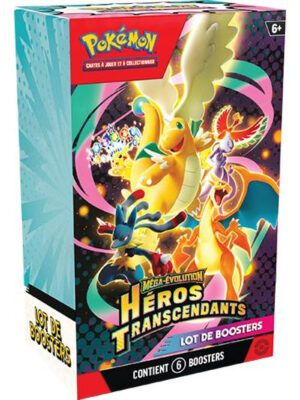Bundle Boosters - Pokémon - ME2.5 Méga-Évolution - Héros Transcendants
