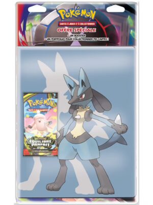 Cahier Pokémon et Booster ME03 Equilibre Parfait