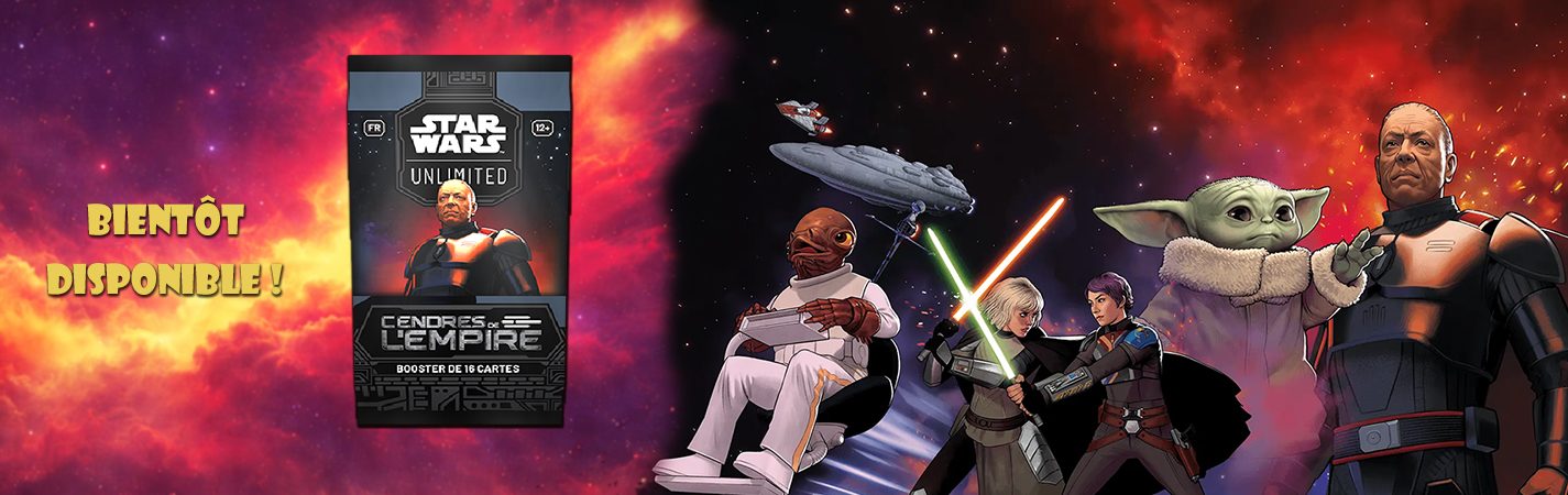 BANNIERE STAR WARS CENDRES DE L EMPIRE