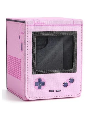 Deck Box - Venssu : Retro Gaming Console 100 Cartes - Pink