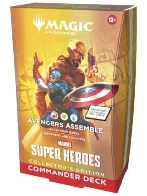 Deck Commander COLLECTOR'S EDITION - Marvel - Vengeurs, Rassemblement