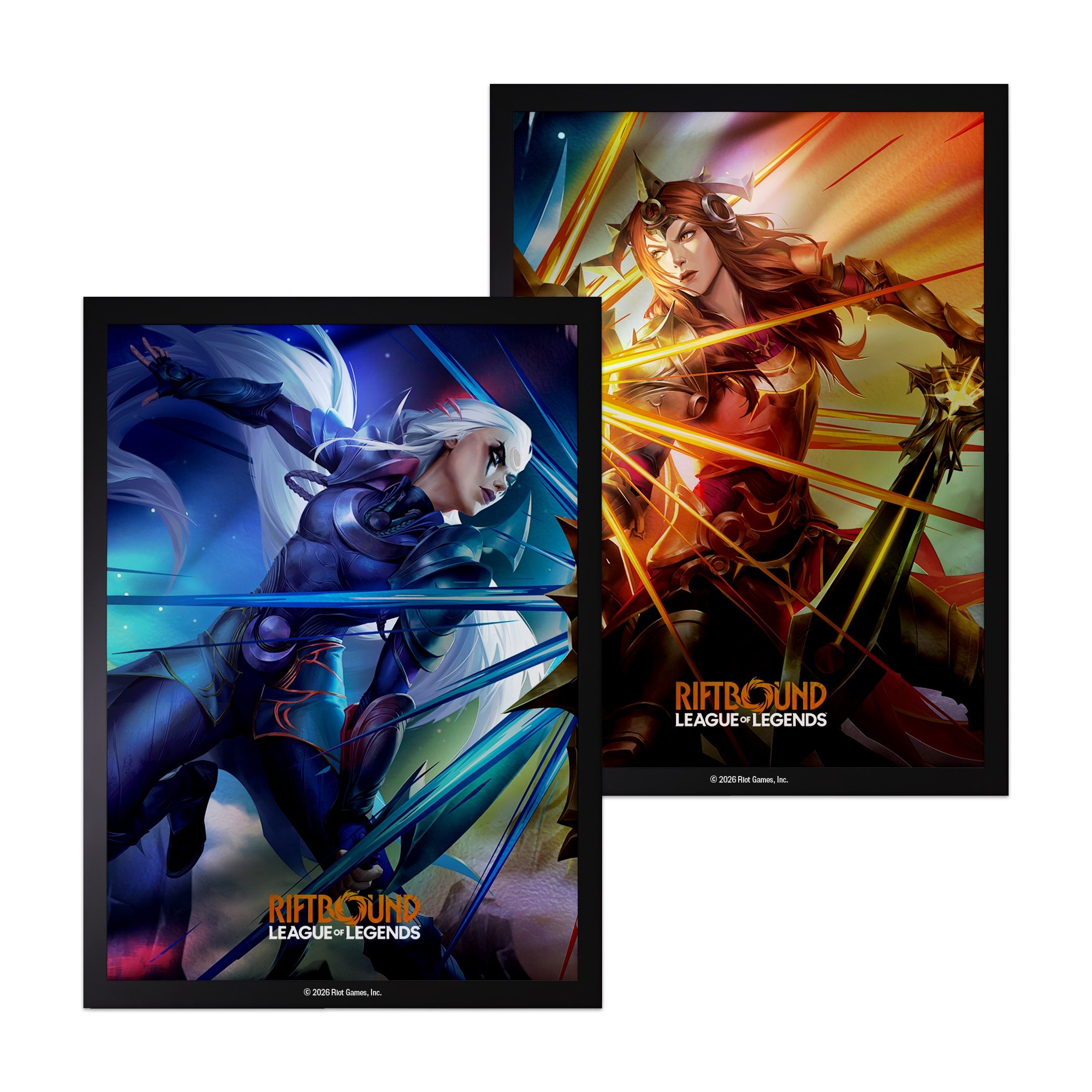 Protèges cartes - RIFTBOUND - 4 Vendetta - Diana vs Leona – Image 2