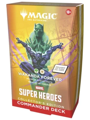Deck Commander COLLECTOR'S EDITION - Marvel - Wakanda pour toujours
