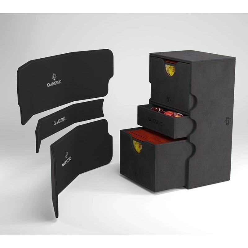 Deck Box - Stronghold 200+XL Convertible NOIR - Gamegenic – Image 2
