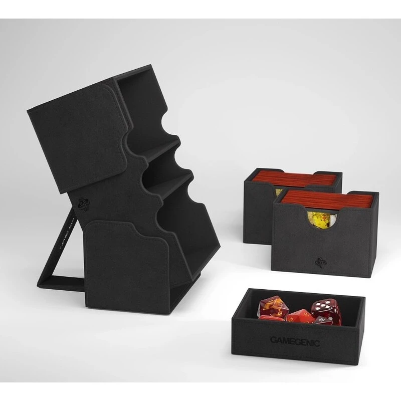 Deck Box - Stronghold 200+XL Convertible NOIR - Gamegenic – Image 3