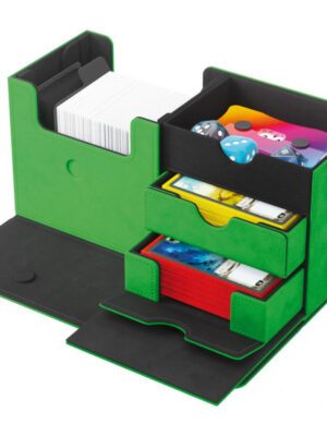 Deck Box - The Academic 133+ XL - Vert / Noir - Gamegenic